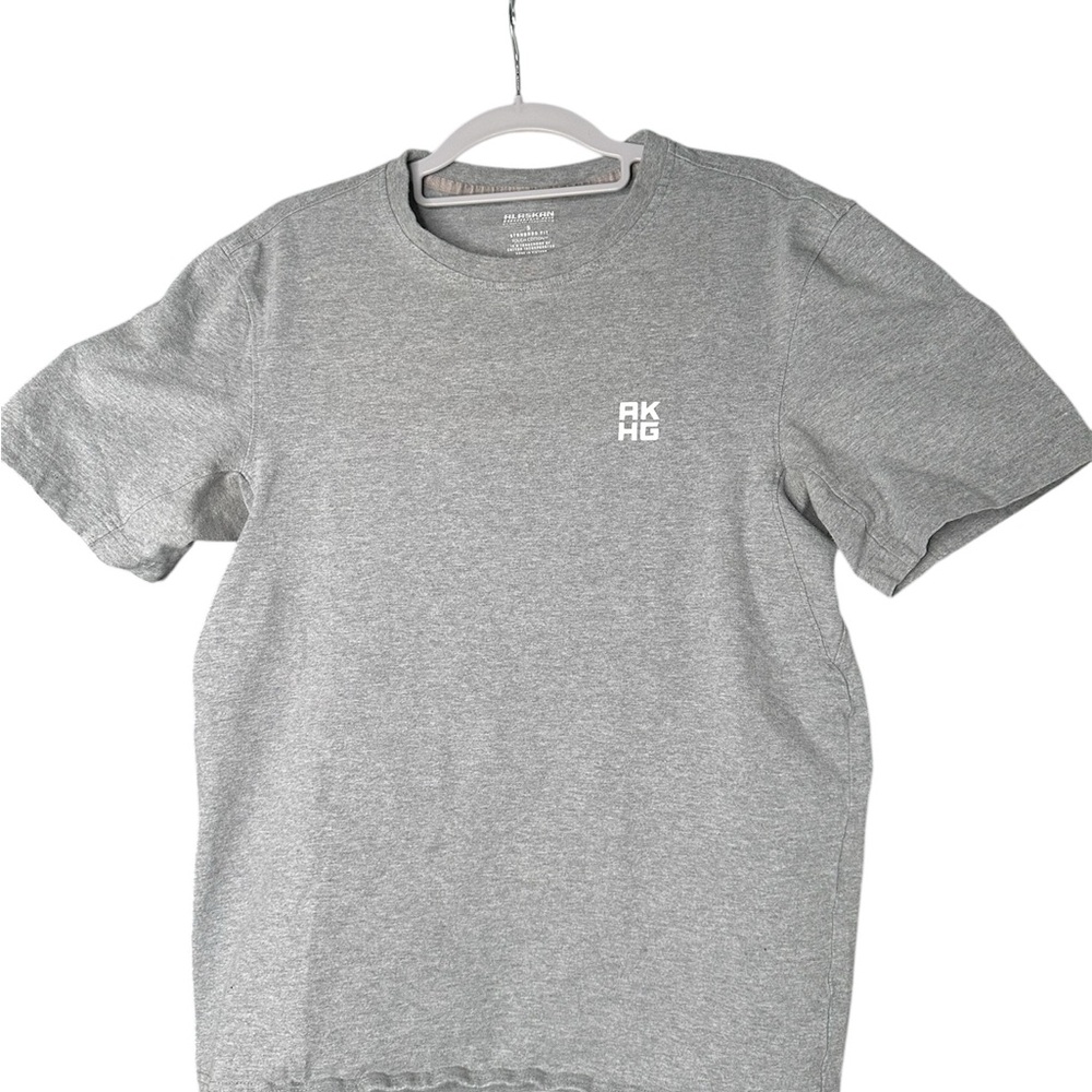 Duluth Trading Co Gray Short Sleeve Tee Classic Crew Neck